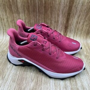 Salomon Alphacross 3 Women's Size 8.5 Trail Running Shoes Pink Raspberry Hiking